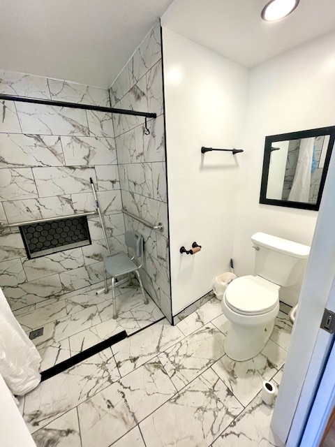 302 West Naperville Road Westmont, IL 60559 - Photo 10 of 15 a bathroom with a toilet and a shower
