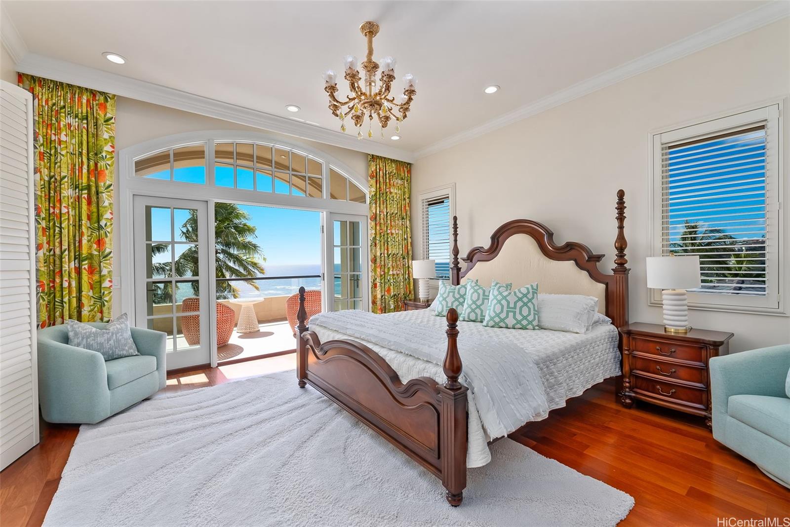 269 Kaialii Place Honolulu, HI 96821 - Photo 17 of 25 a bedroom with a bed couch and window