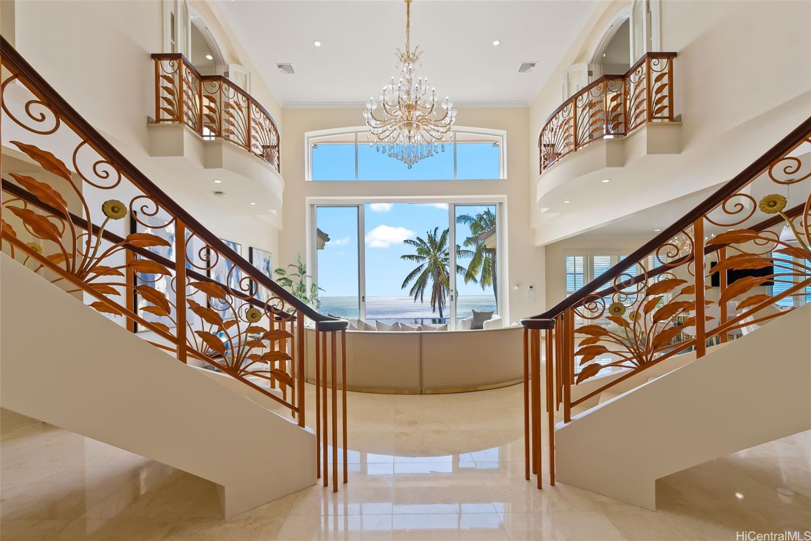 269 Kaialii Place Honolulu, HI 96821 - Photo 2 of 25 a view of entryway and hall with a chandelier
