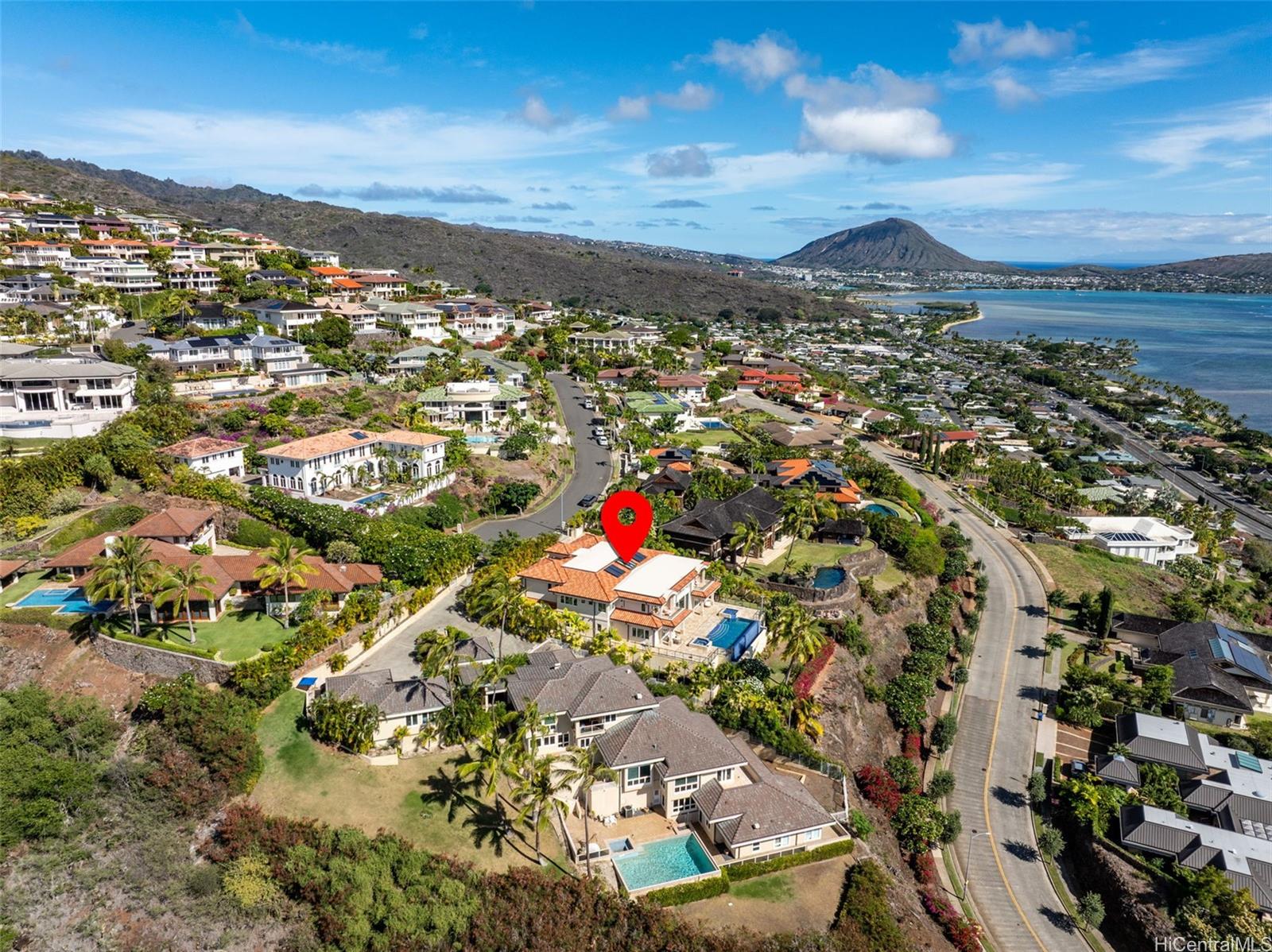 269 Kaialii Place Honolulu, HI 96821 - Photo 24 of 25 an aerial view of residential houses with outdoor space