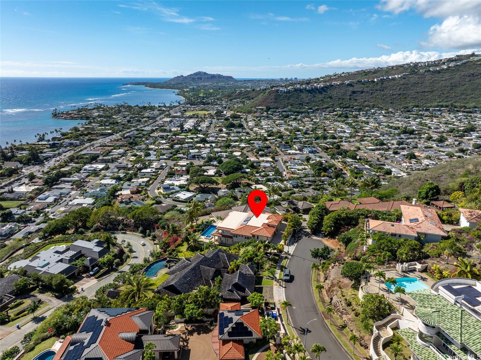 269 Kaialii Place Honolulu, HI 96821 - Photo 25 of 25 an aerial view of residential houses with outdoor space