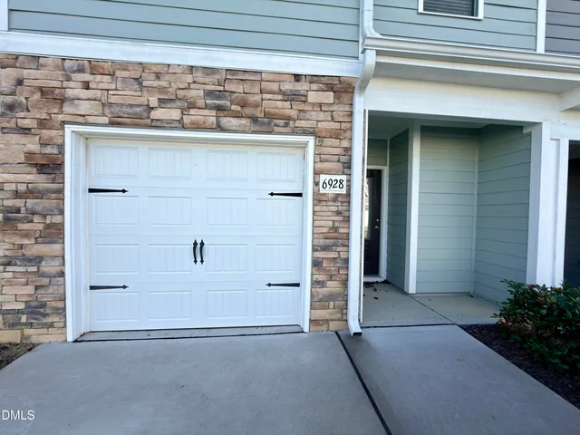 a view of front door of house