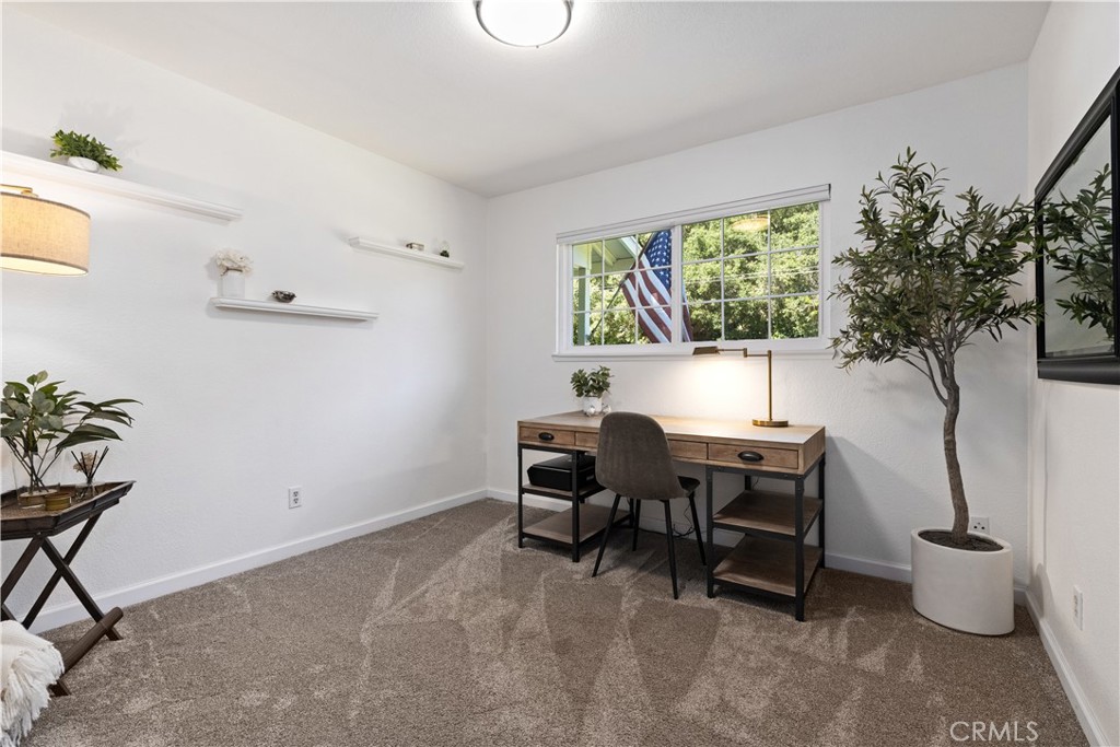 7695 Del Rio Road Atascadero, CA 93422 - Photo 38 of 75 a view of a workspace with furniture and a potted plant
