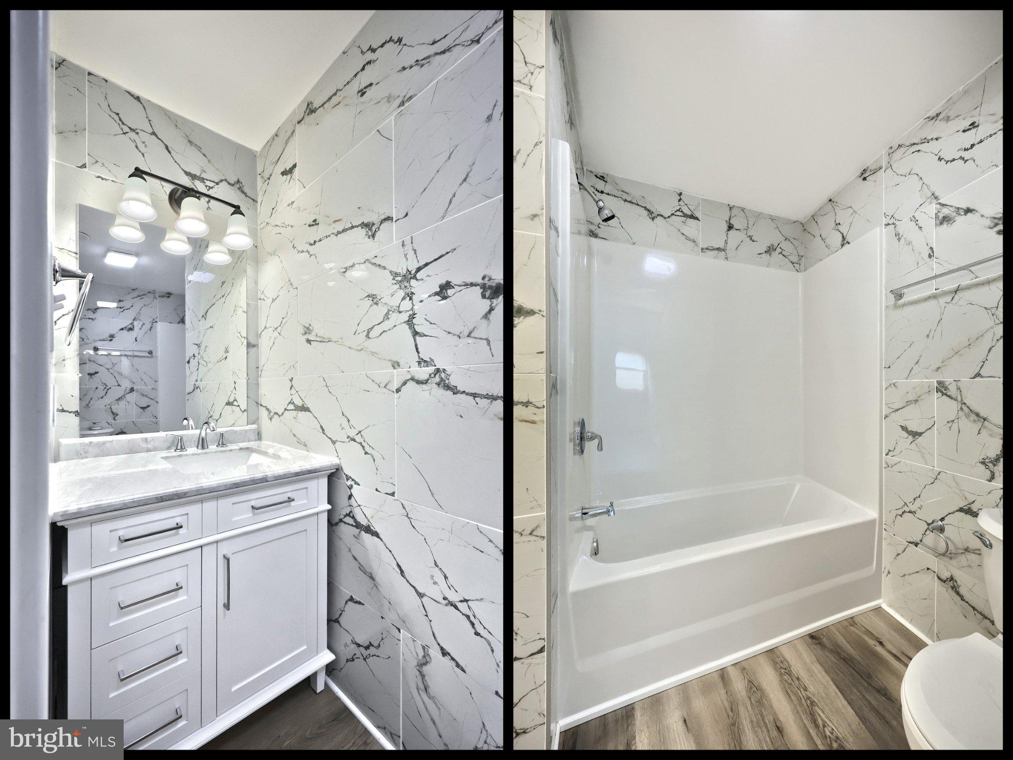 241 Clearview Road Hanover, PA 17331 - Photo 30 of 38 Elegant marble-clad bathroom retreat.