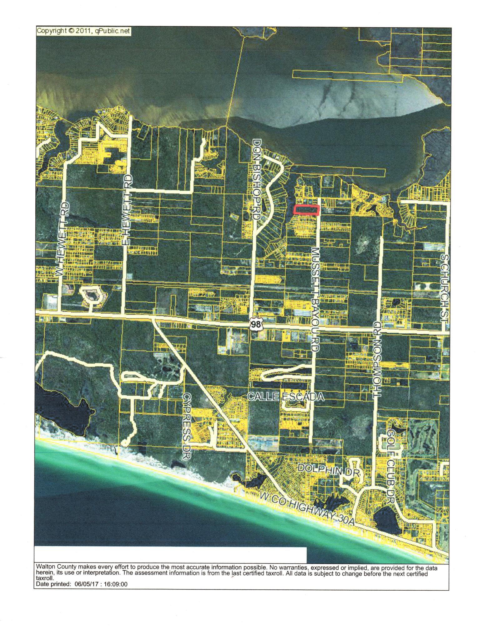 Tbd North Mussett Bayou Road Santa Rosa Beach, FL 32459 - Photo 2 of 2 Gallery Image 2