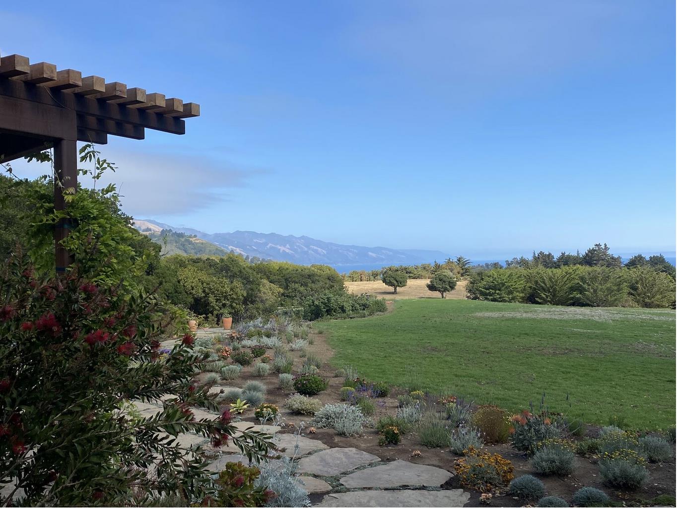 46820 Clear Ridge Road Big Sur, CA 93920 - Photo 13 of 26 a view of a field with a tree in the background