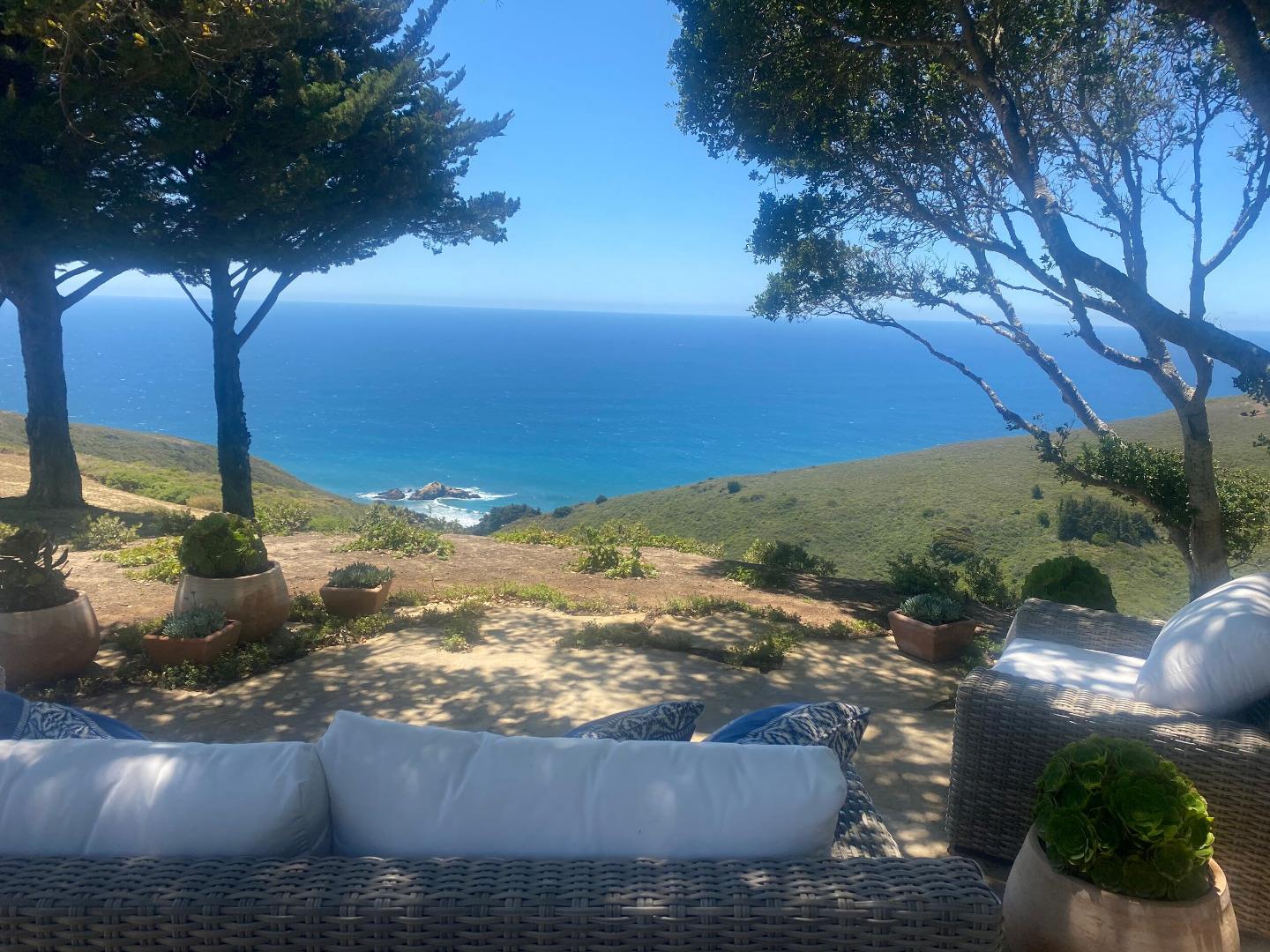 46820 Clear Ridge Road Big Sur, CA 93920 - Photo 10 of 26 a view of a yard with an outdoor space