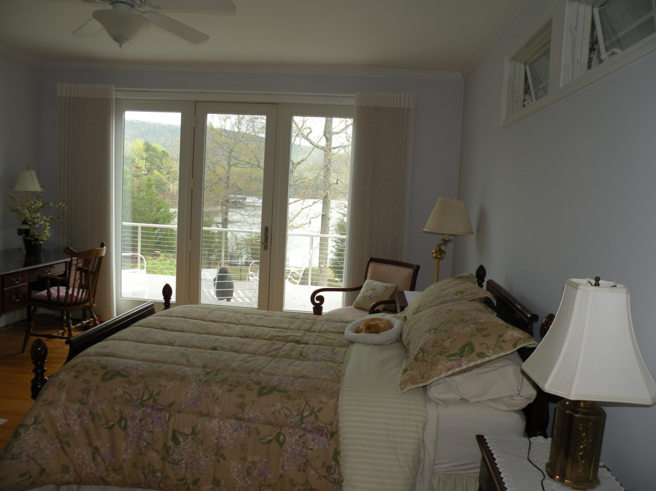 143 Thunder Ridge Road Huddleston, VA 24104 - Photo 29 of 93 Master Bedroom on Lake side