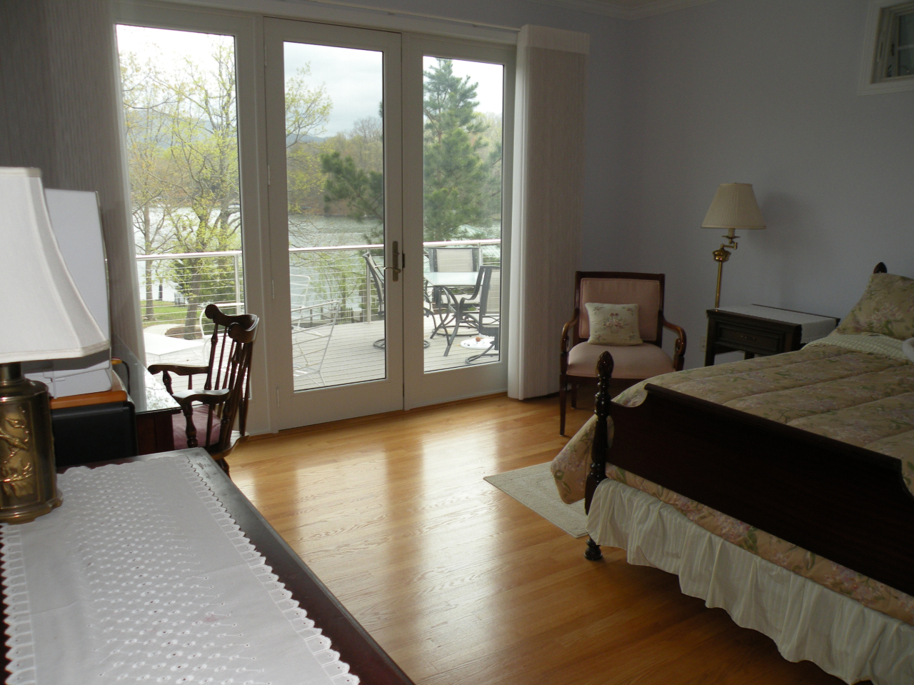 143 Thunder Ridge Road Huddleston, VA 24104 - Photo 30 of 93 Master Bedroom on Lake side
