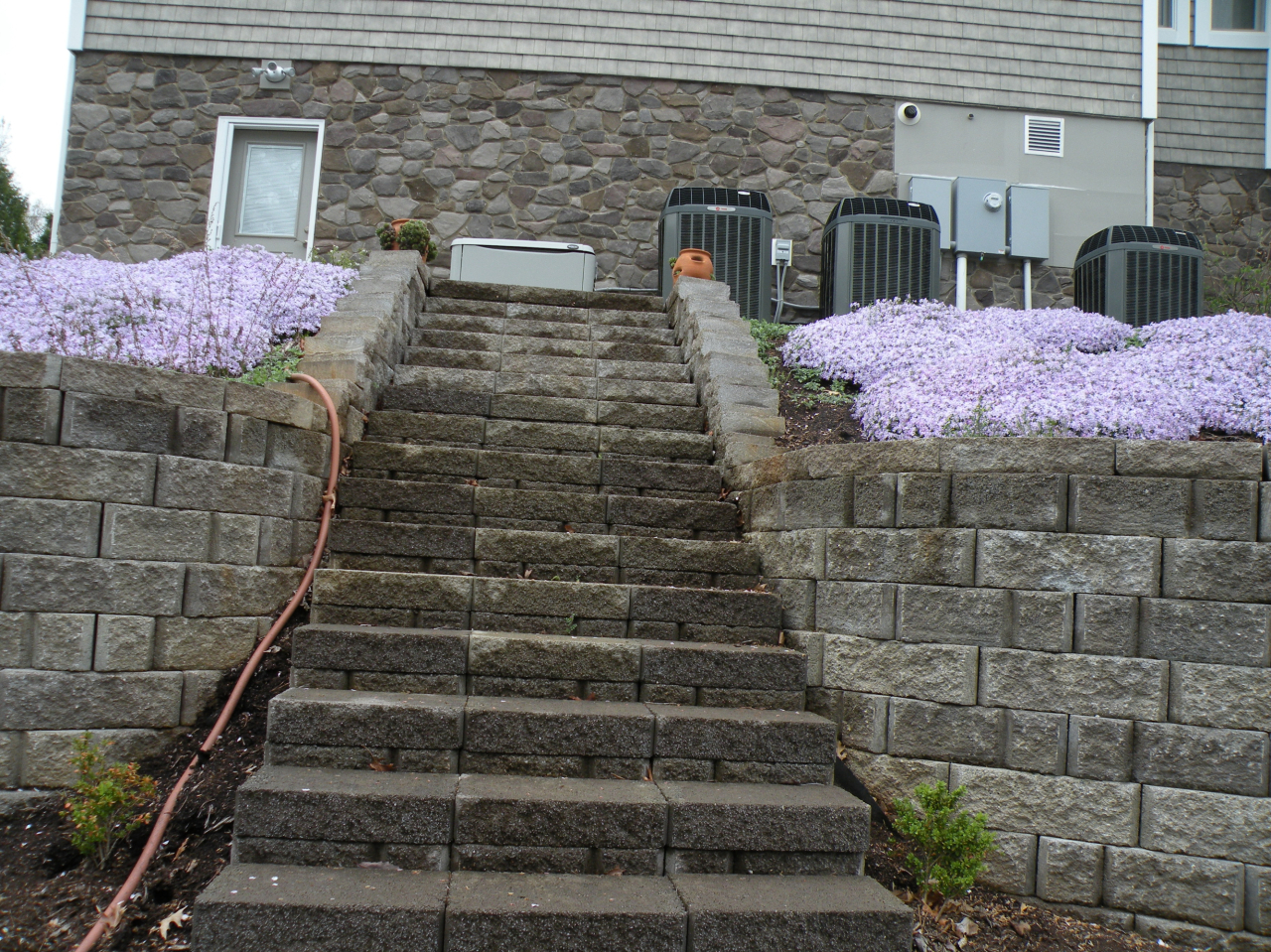 143 Thunder Ridge Road Huddleston, VA 24104 - Photo 60 of 93 Retaining Walls and steps