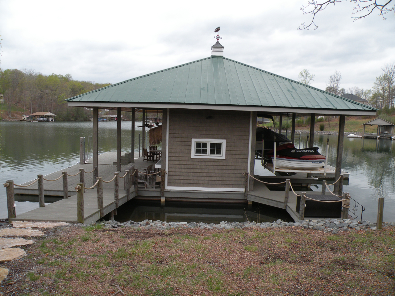 143 Thunder Ridge Road Huddleston, VA 24104 - Photo 83 of 93 Double slip Dock