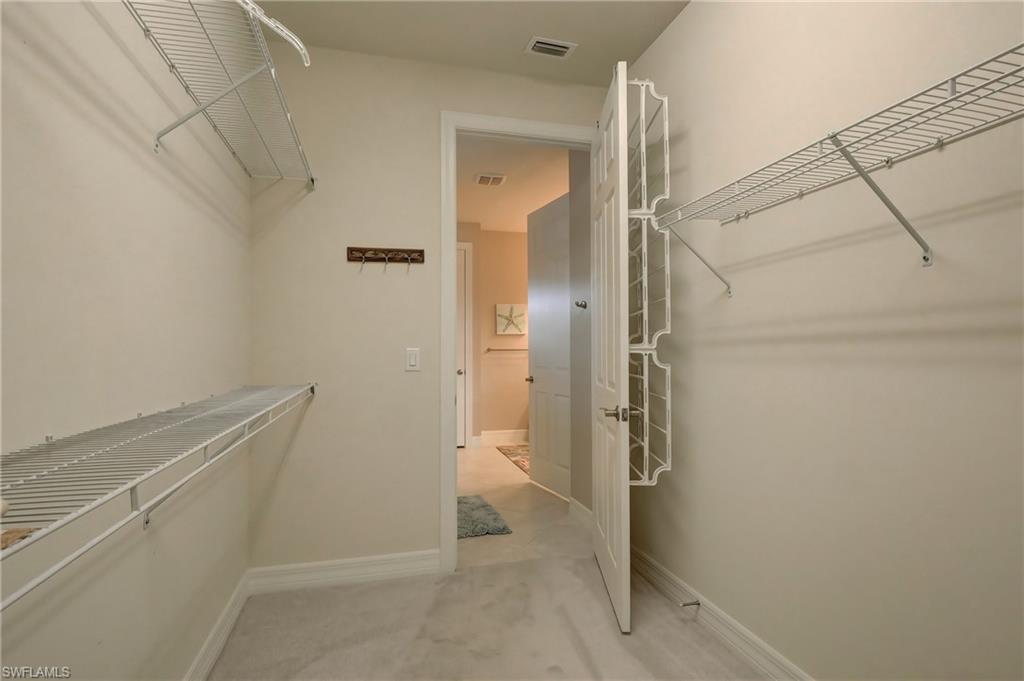 10837 Dennington Road Fort Myers, FL 33913 - Photo 19 of 35 Master Walk In Closet with Shelving