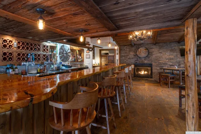 a view of a bar restaurant