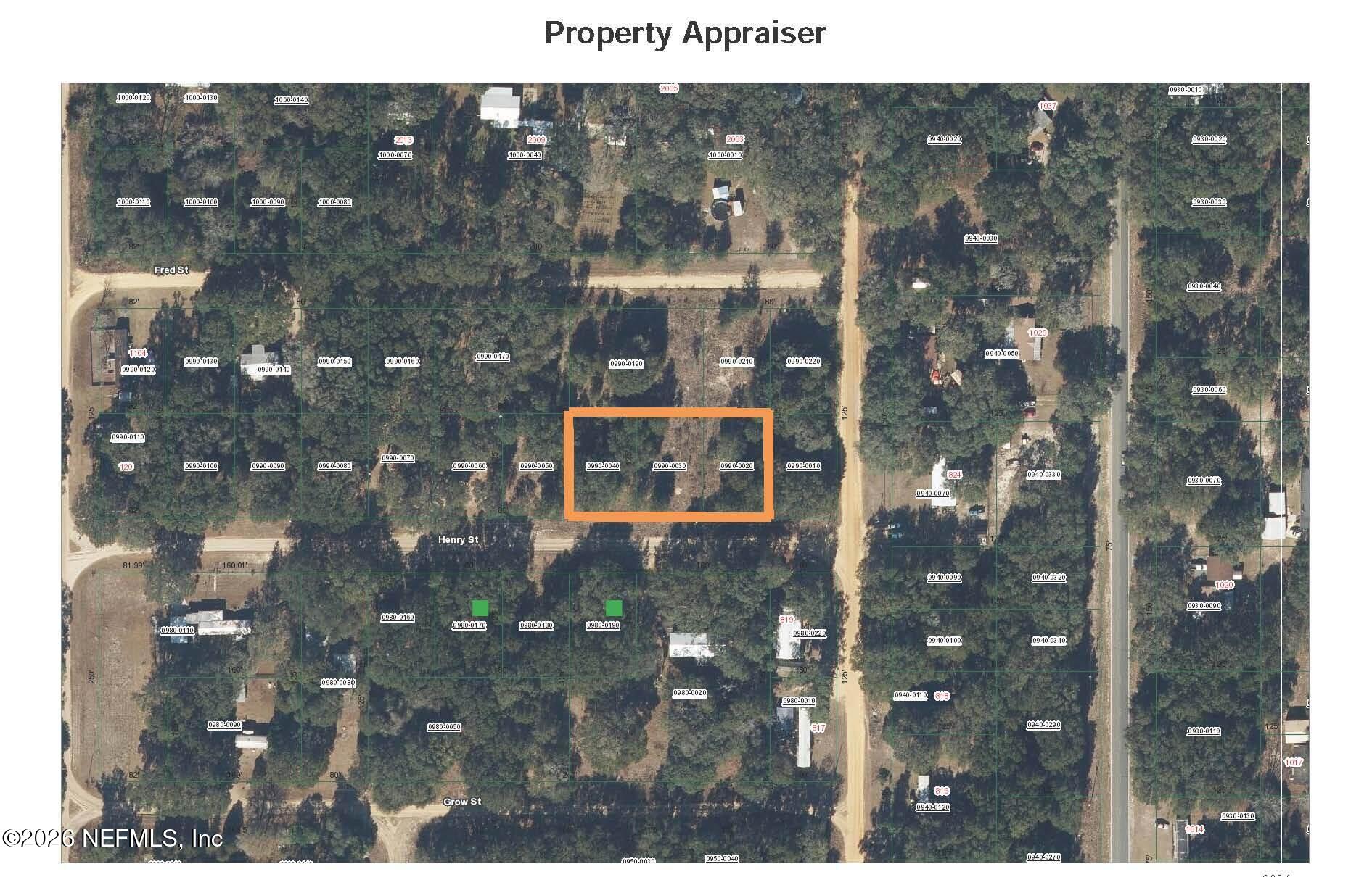 20 Henry Street Interlachen, FL 32148 - Photo 2 of 2 Putnam County GIS