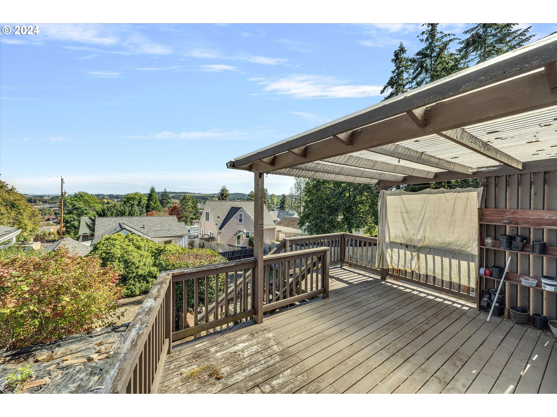 362 Southwest Oak Street Willamina, OR 97396 - Photo 26 of 34 a view of a patio with wooden floor