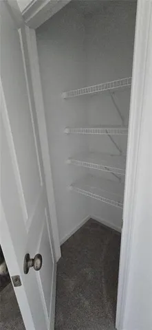 a view of walk in closet