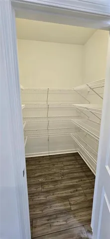 a view of walk in closet