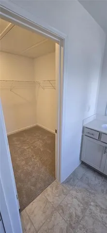 an empty room with a empty space