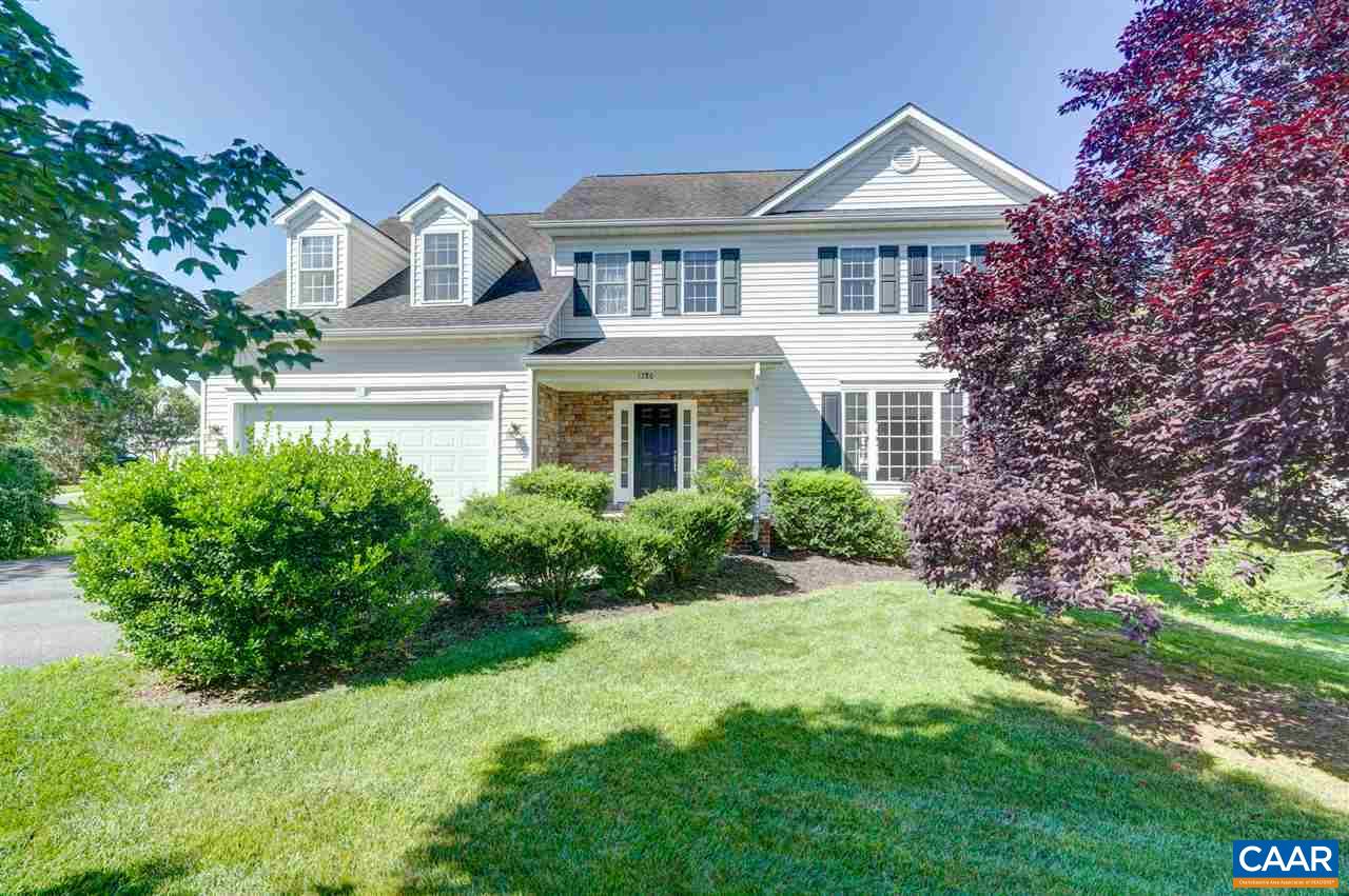 1280 Amber Ridge Road Charlottesville, VA 22901 - Photo 1 of 33 a front view of a house with a yard