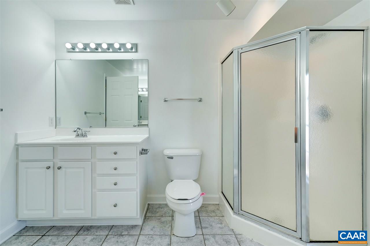 1280 Amber Ridge Road Charlottesville, VA 22901 - Photo 21 of 33 a bathroom with a toilet a sink a mirror and a shower
