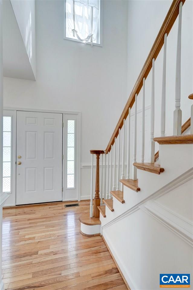 1280 Amber Ridge Road Charlottesville, VA 22901 - Photo 5 of 33 a view of entryway and hall with wooden floor