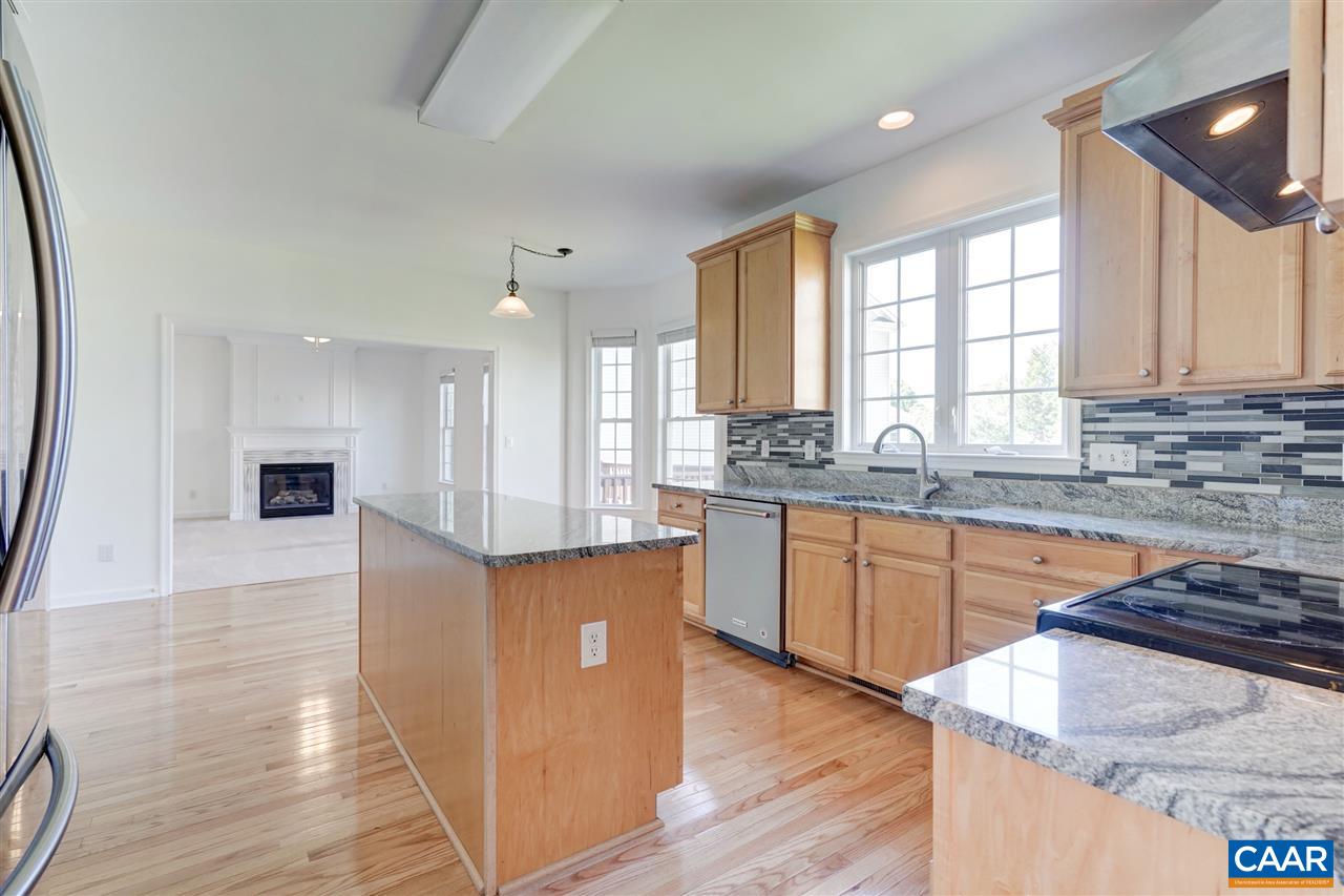 1280 Amber Ridge Road Charlottesville, VA 22901 - Photo 10 of 33 a kitchen with stainless steel appliances granite countertop wooden cabinets a sink and a stove