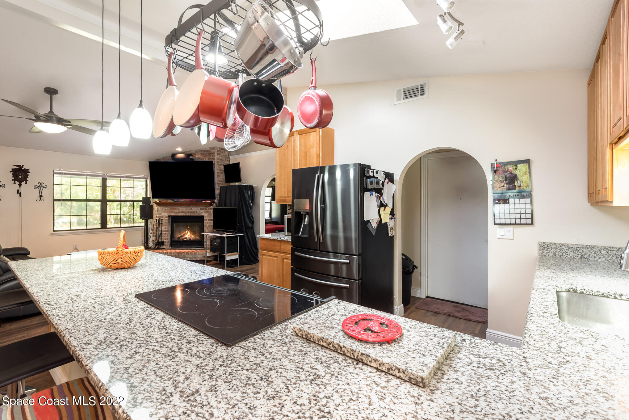 4275 Rayburn Road Cocoa, FL 32926 - Photo 8 of 26 a bedroom with a bed and flat screen tv