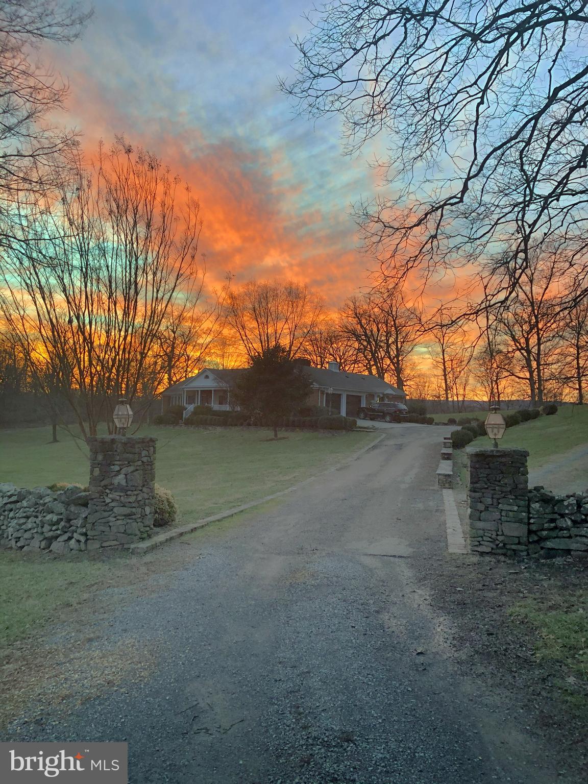 1310 Delaplane Grade Road Upperville, VA 20184 - Photo 57 of 94 Stunning sunsets from the house