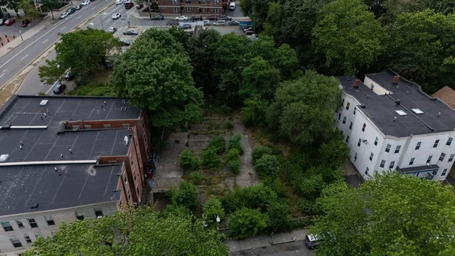 an aerial view of house with outdoor space