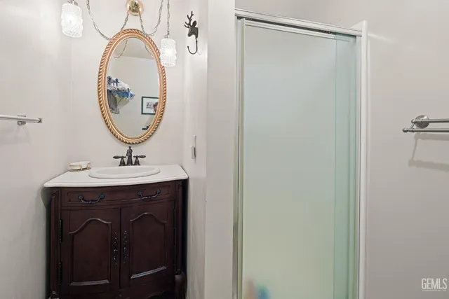 a bed room with a bed and a tv