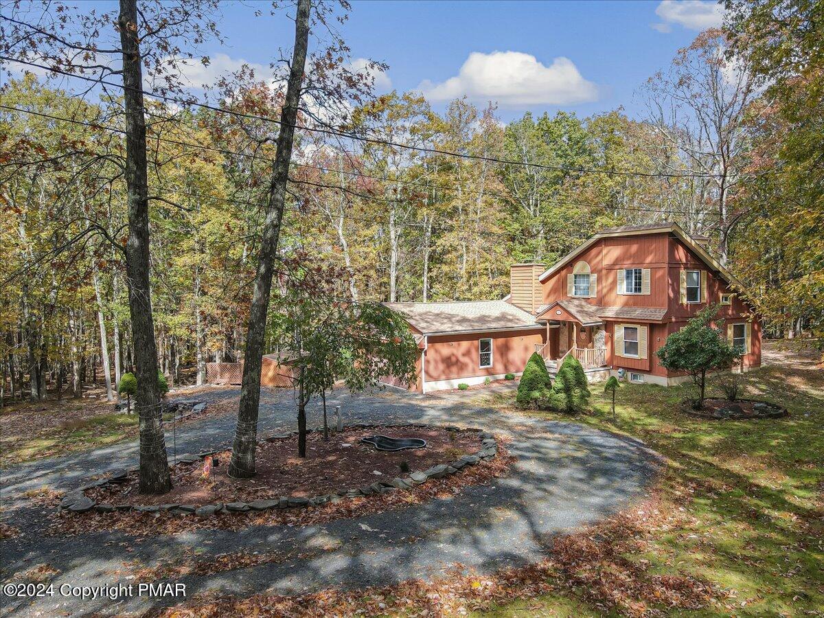 3567 High Crest Road Canadensis, PA 18325 - Photo 49 of 62 a view of a big yard next to a building