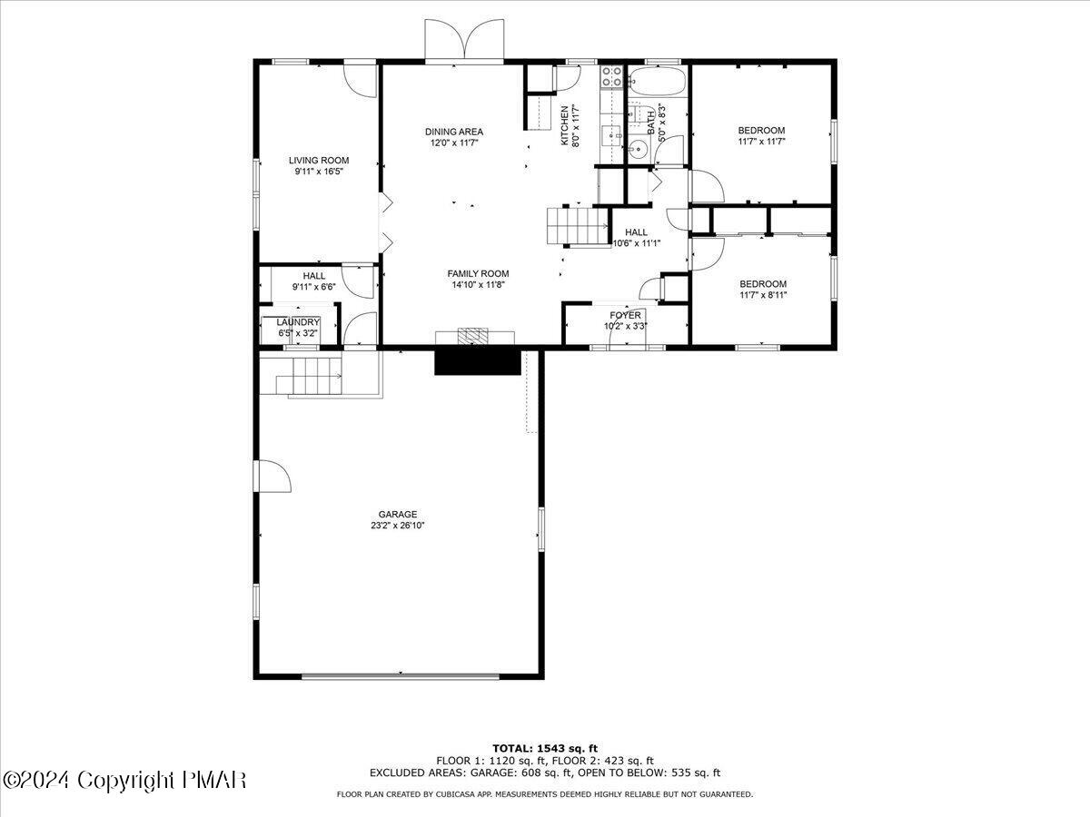 3567 High Crest Road Canadensis, PA 18325 - Photo 60 of 62 Level 1 Floor Plan