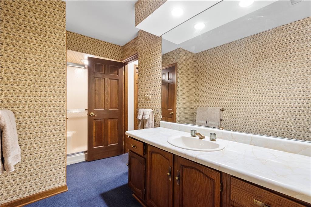 9599 Kummer Road Allison Park, PA 15101 - Photo 40 of 47 This full bath is in the gameroom.
