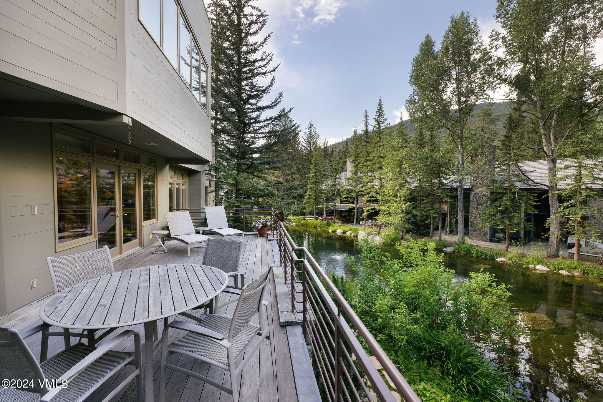 343 Beaver Dam Road Vail, CO 81657 - Photo 8 of 25 343_beaver_dam_exterior_deck_c
