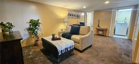 a view of storage and utility room