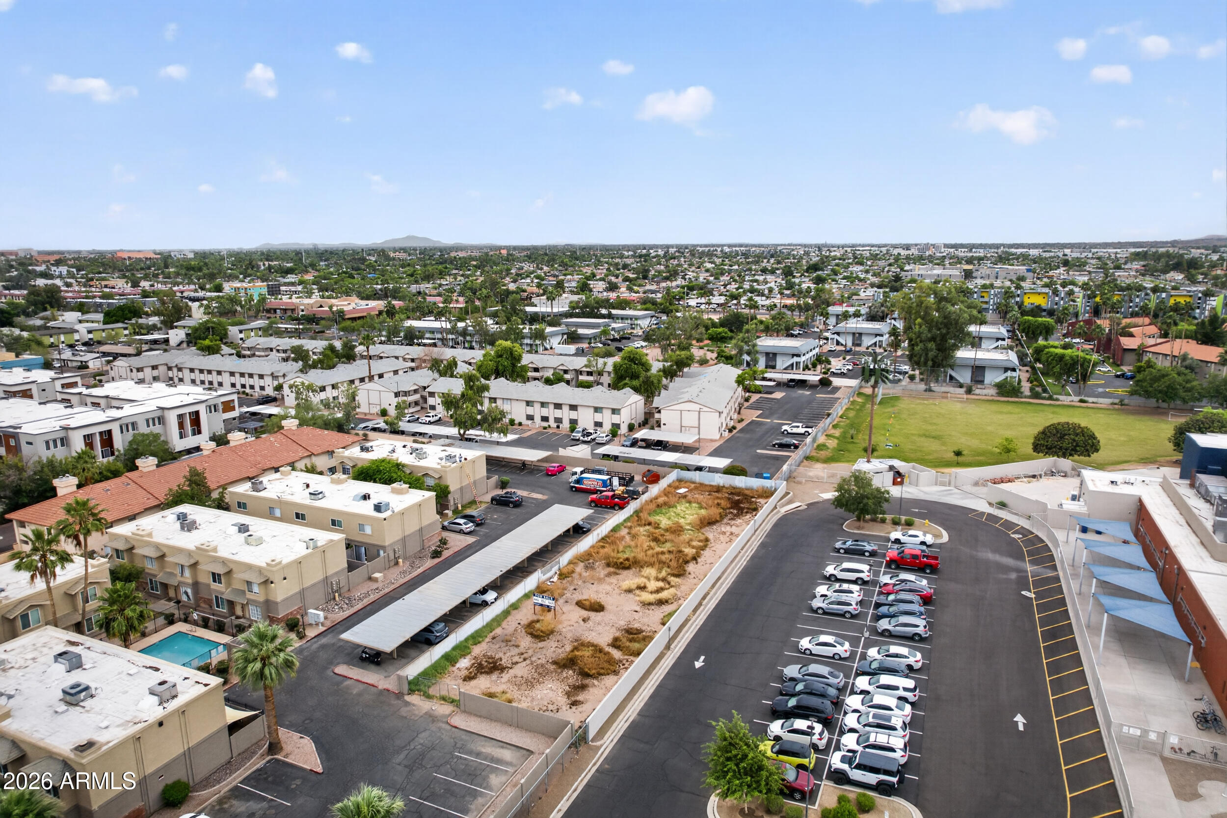 1063 West 5th Street, Unit 3 Tempe, AZ 85281 - Photo 5 of 10 an aerial view of a city