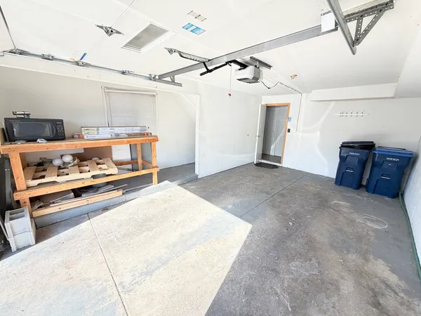 a view of a utility room with closet