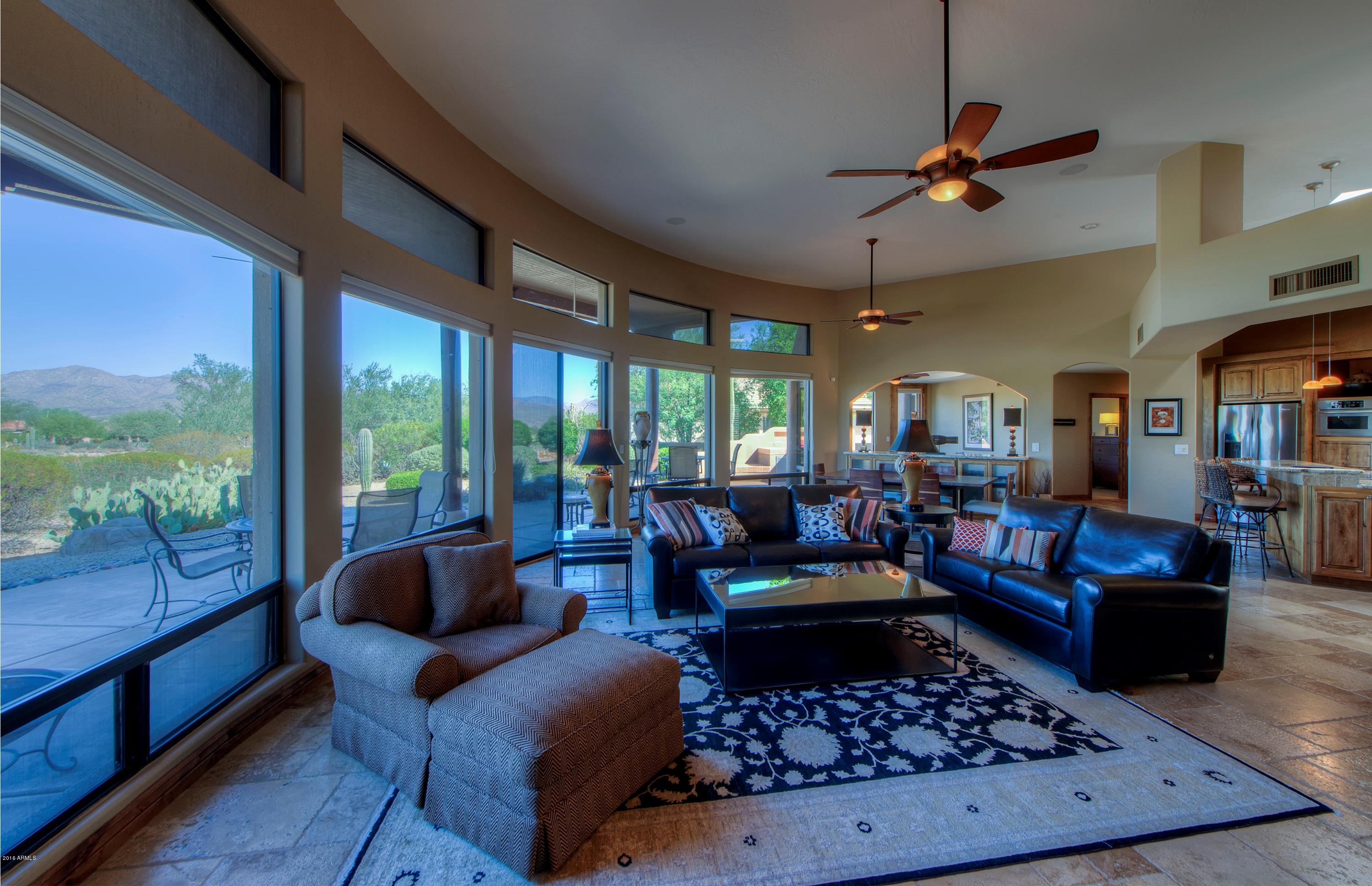 18520 East Picacho Road Rio Verde, AZ 85263 - Photo 8 of 24 008_Great Room w/ View Windows