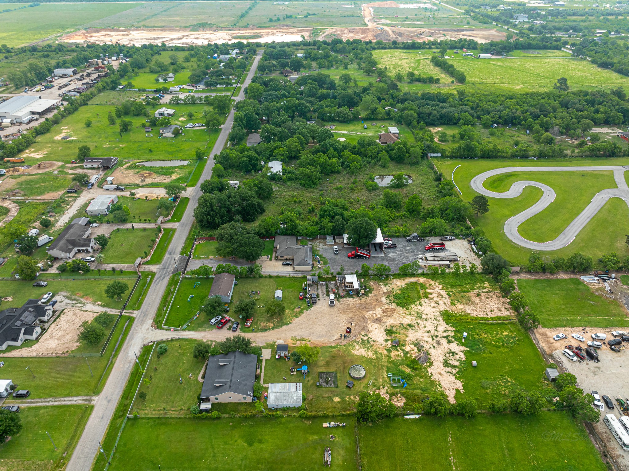 29867 Marti Road Katy, TX 77493 - Photo 14 of 36 a view of a lake with a houses