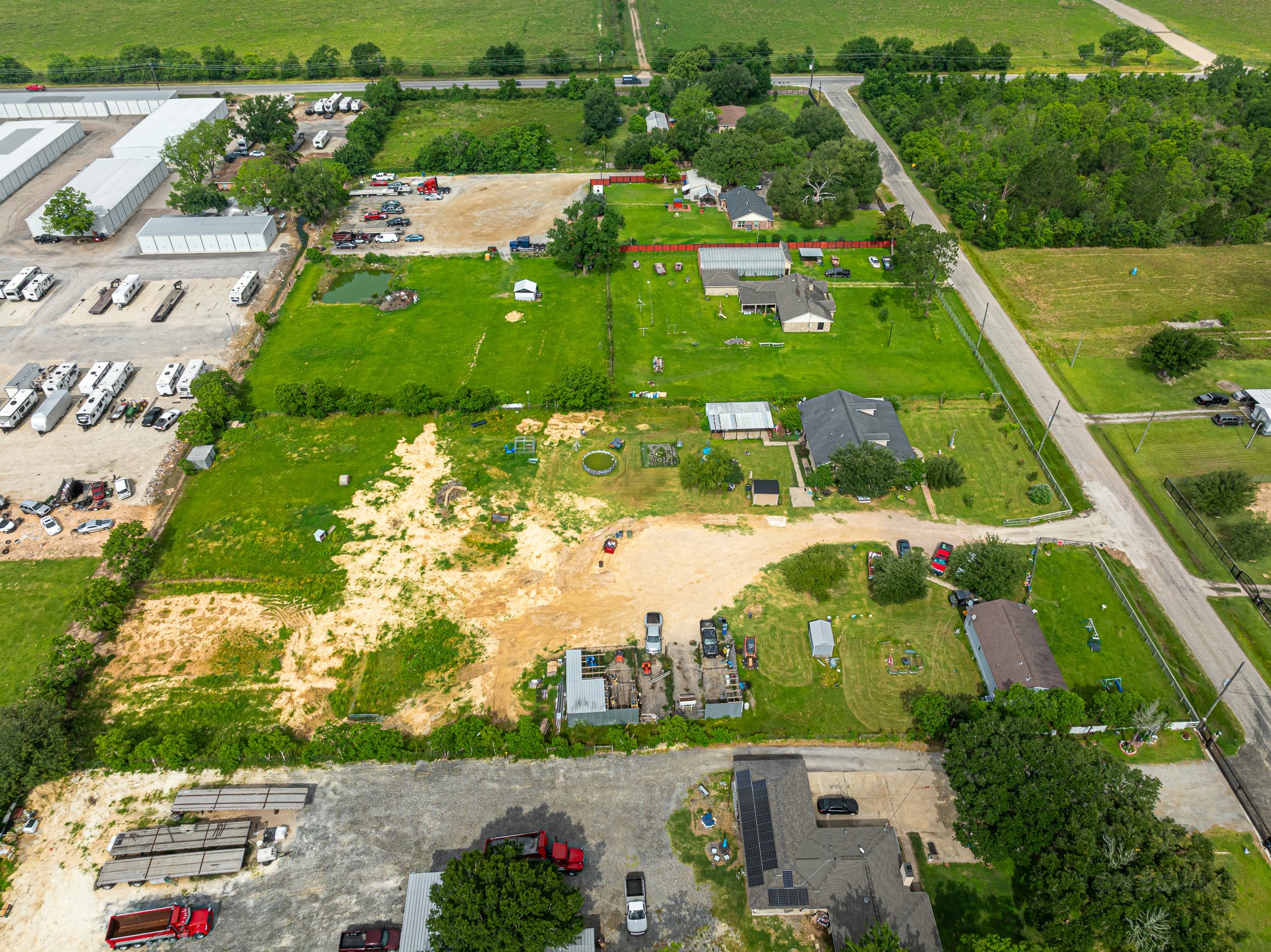 29867 Marti Road Katy, TX 77493 - Photo 8 of 36 an aerial view of a houses with outdoor space and street view