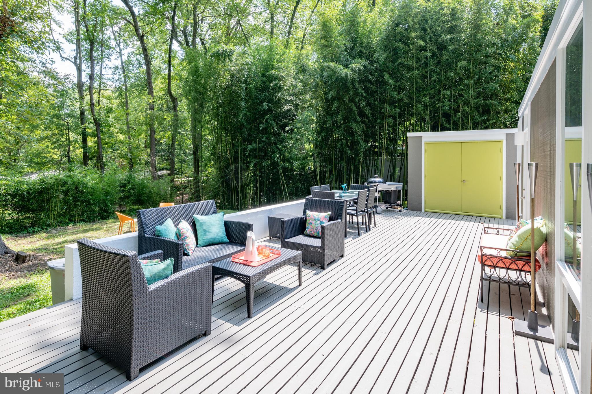 7213 Beechwood Road Alexandria, VA 22307 - Photo 34 of 48 Expansive deck across back of house