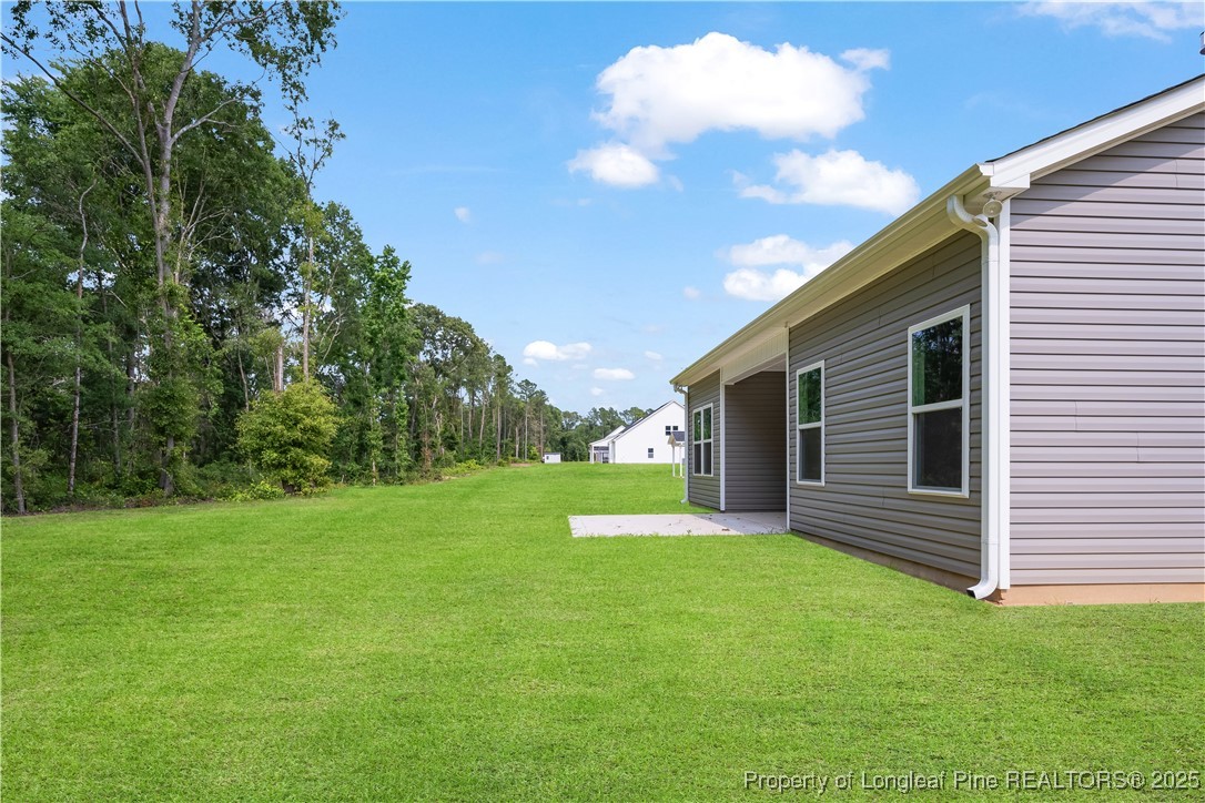 3117 Wolfpack Lane Eastover, NC 28312 - Photo 4 of 45 a view of a backyard with large trees