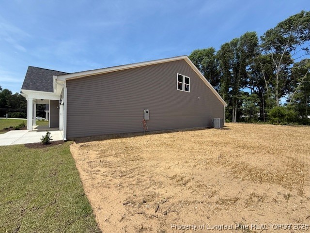 3117 Wolfpack Lane Eastover, NC 28312 - Photo 44 of 45 a house with yard in front of it