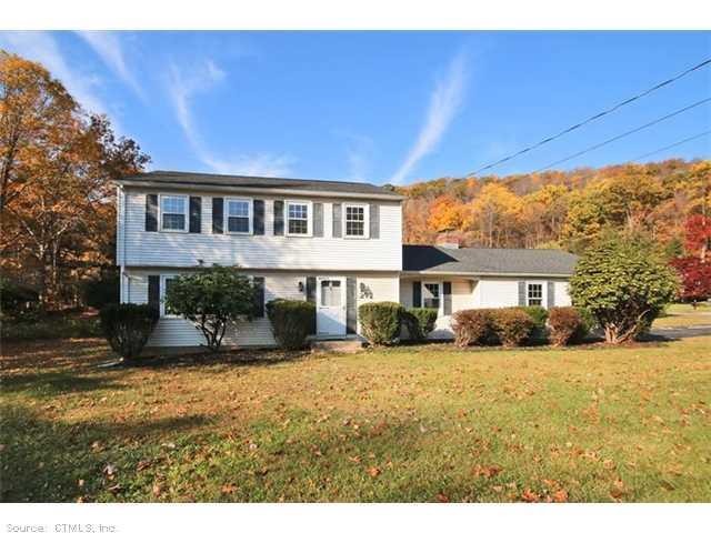 271 Mountain Road Cheshire, CT 06410 - Photo 1 of 1 Exterior Front. Driveway exits to cul de sac street!