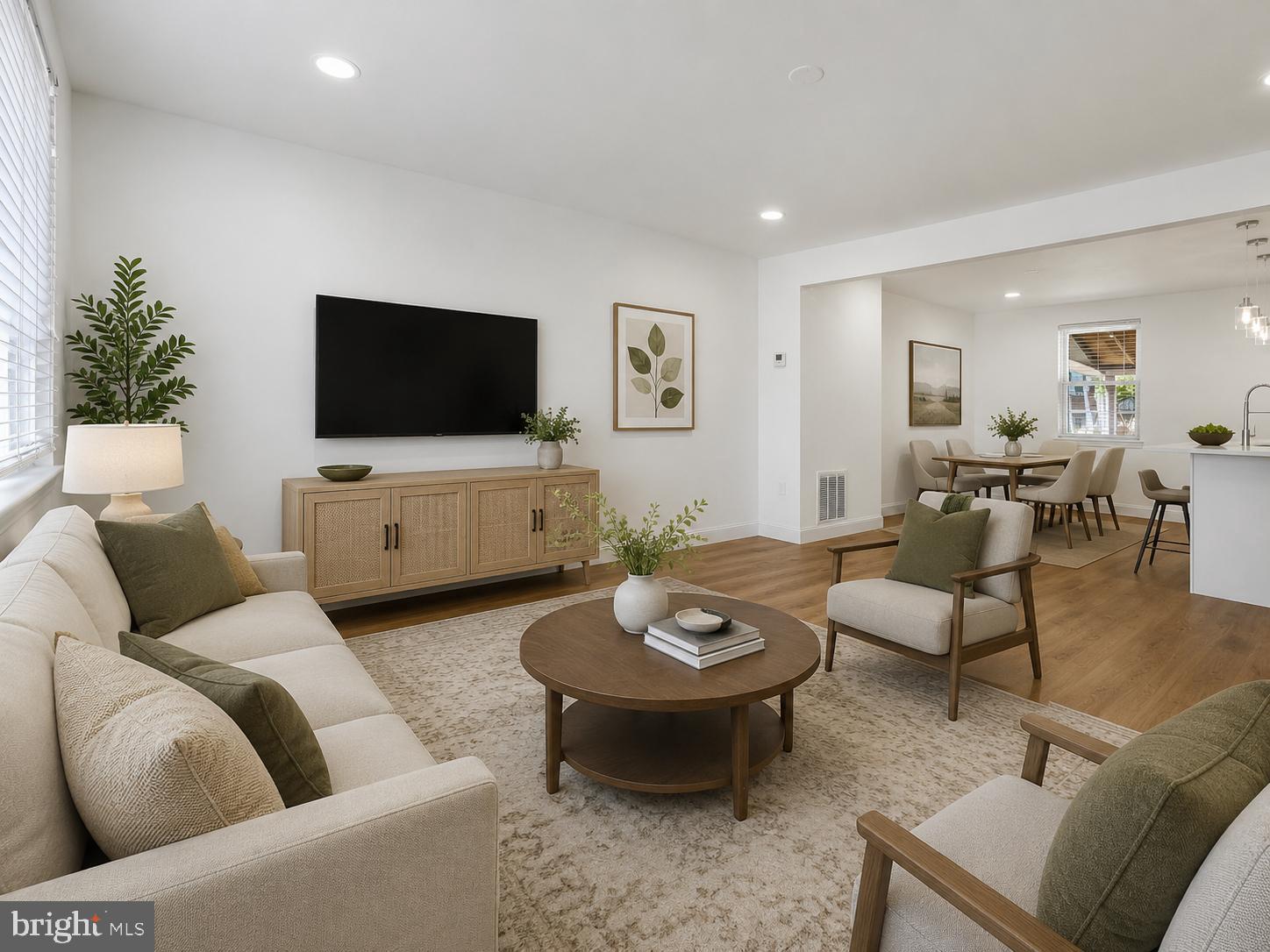 1714 Pin Oak Road Parkville, MD 21234 - Photo 7 of 41 Living Room - VIRTUALLY STAGED