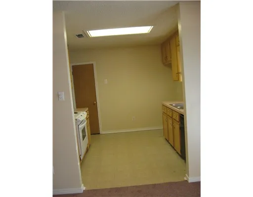 a view of a room with door