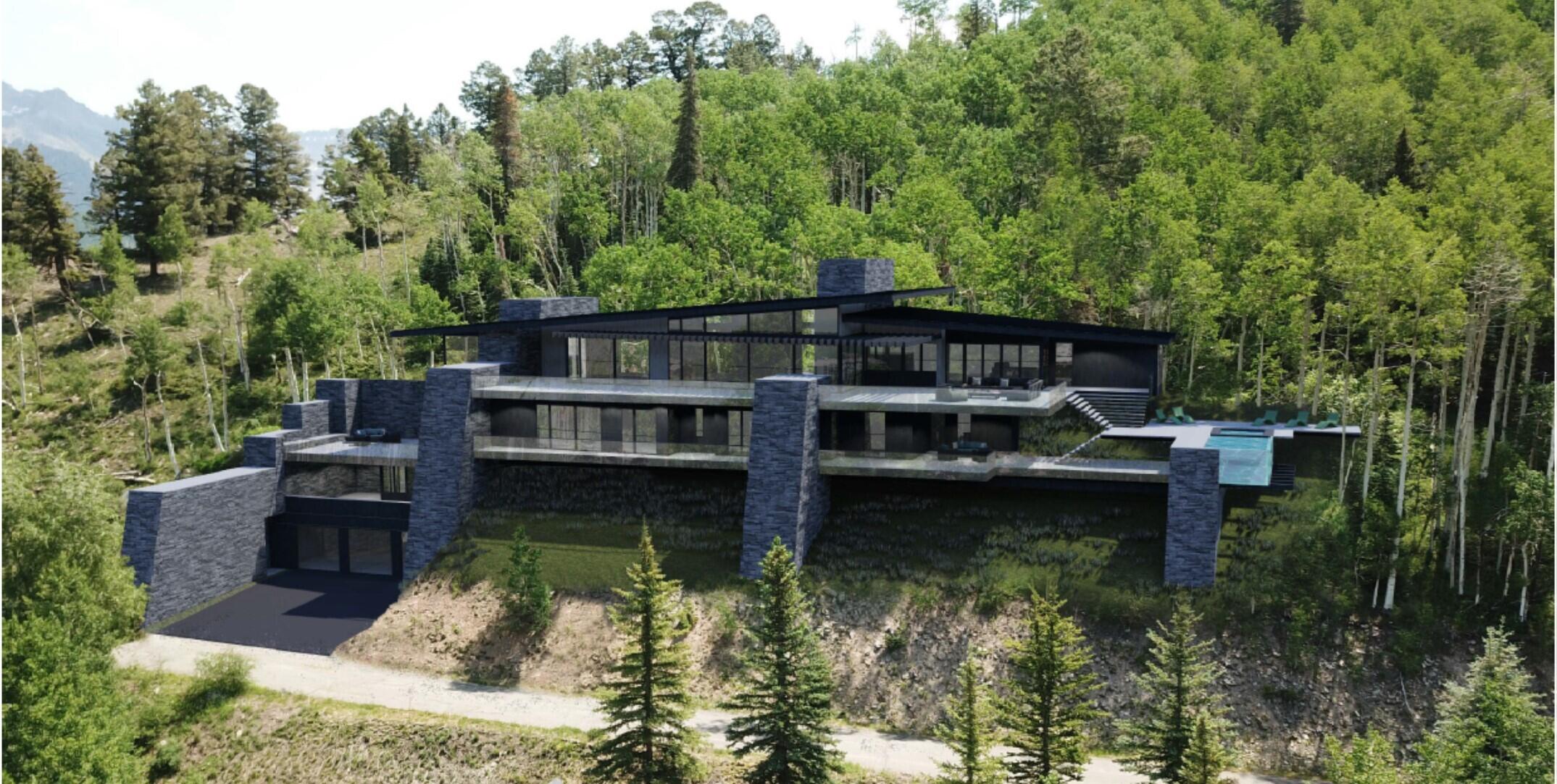 100 Granite Ridge Drive Mountain Village, CO 81435 - Photo 2 of 16 a view of house with small swimming pool