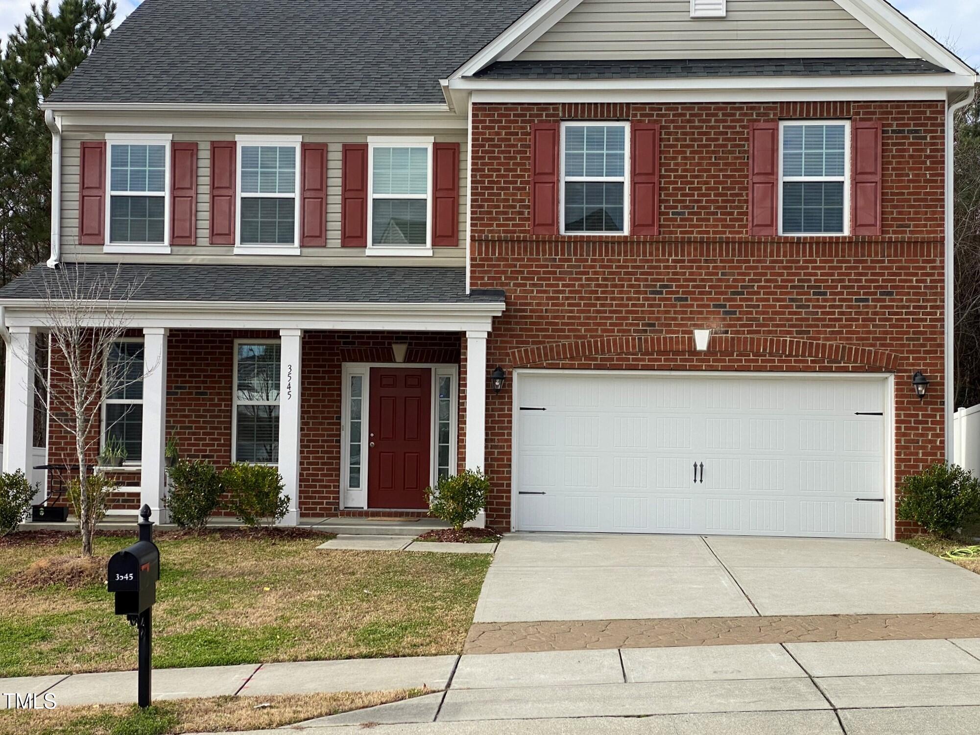 3545 Massey Ridge Court Raleigh, NC 27616 - Photo 1 of 38 front view of the house