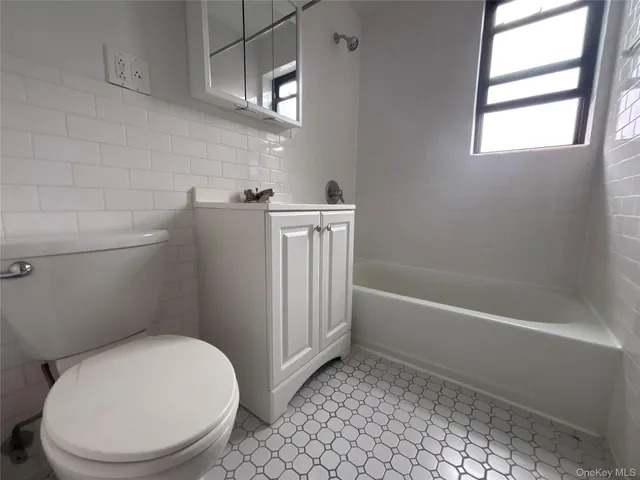 a bathroom with a toilet and a bathtub