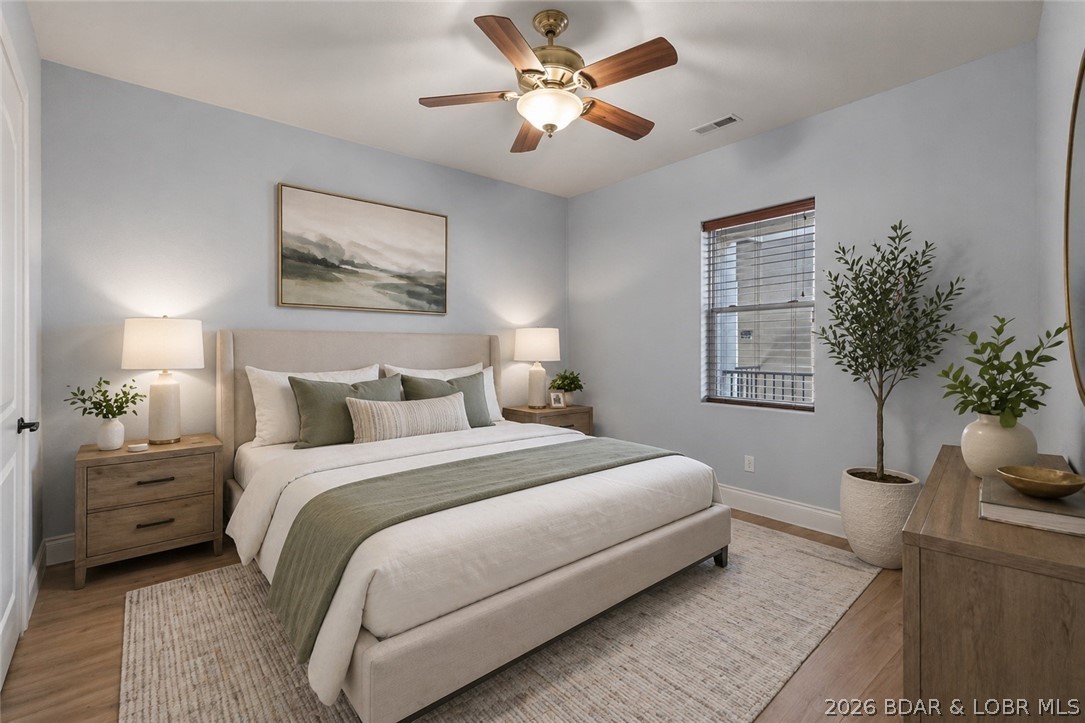 1184 Jeffries Road, Unit 416 Osage Beach, MO 65065 - Photo 17 of 62 Virtually staged guest bedroom